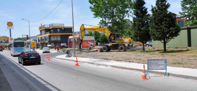 İzmit ilçesinde asfaltlama çalışmaları