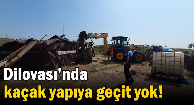 Dilovası’nda kaçak yapıya geçit yok!