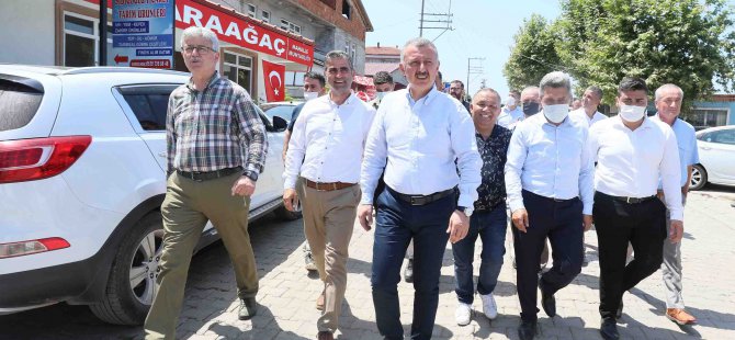 Büyükakın, ‘’137 kilometre kanalizasyon hattı döşeyeceğiz’’