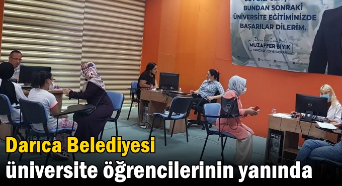 Darıca'da üniversite öğrencilere tercih desteği