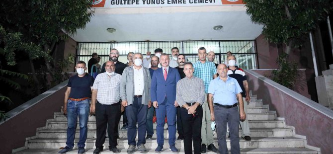 Başkan Büyükakın,  Canlarla buluştu, iftar yaptı