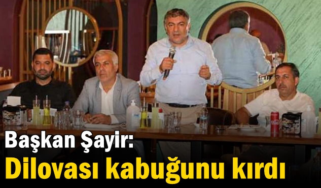 Başkan Şayir: “Dilovası kabuğunu kırdı”