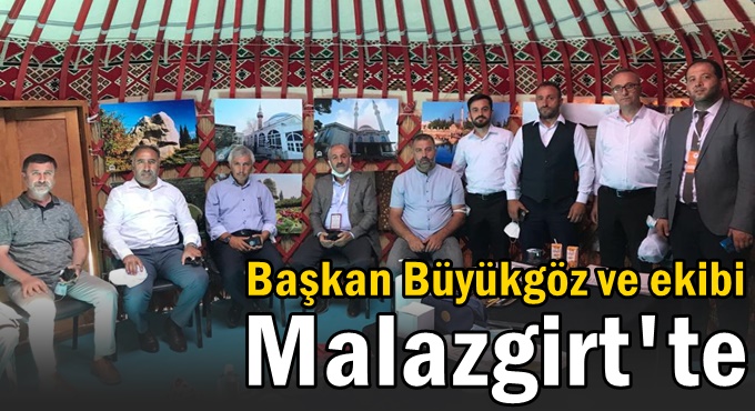 Başkan Büyükgöz Malazgirt’te