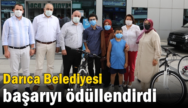 Darıca Belediyesi başarıyı ödüllendirdi