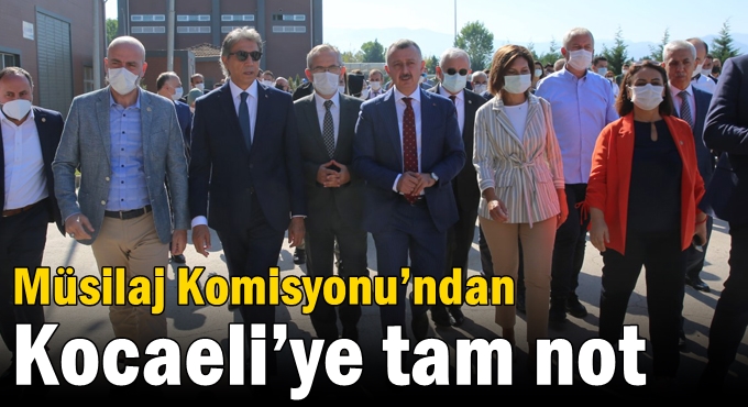 Müsilaj Komisyonu’ndan Kocaeli’ye tam not