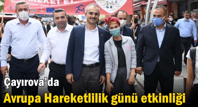 Çayırova’da Avrupa Hareketlilik günü etkinliği