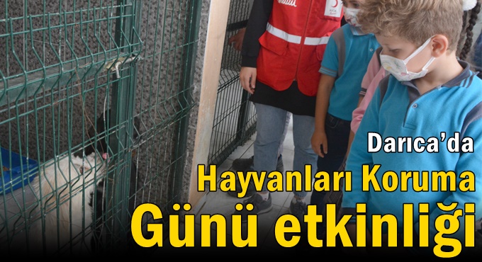 Darıca’da Hayvanları Koruma Günü etkinliği