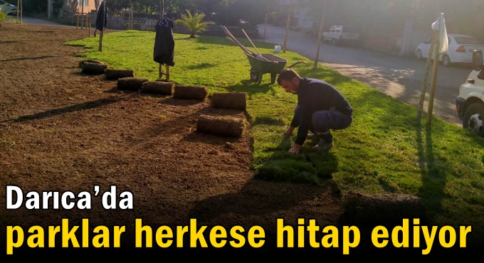 Darıca’da parklar herkese hitap ediyor