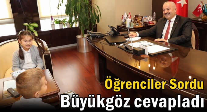 Öğrenciler Sordu  Büyükgöz cevapladı