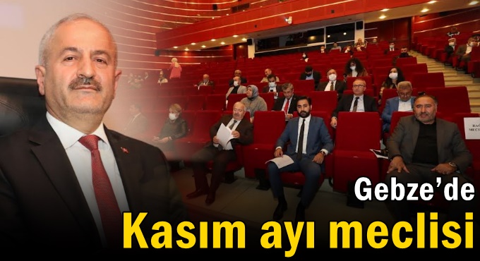 Gebze’de Kasım ayı meclisi