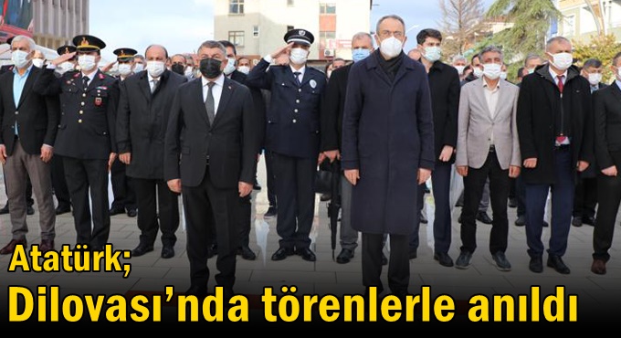 Atatürk; Dilovası’nda törenlerle anıldı