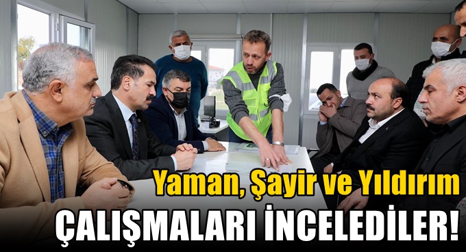 Yaman, Yıldırım ve Şayir'den yoğun program!