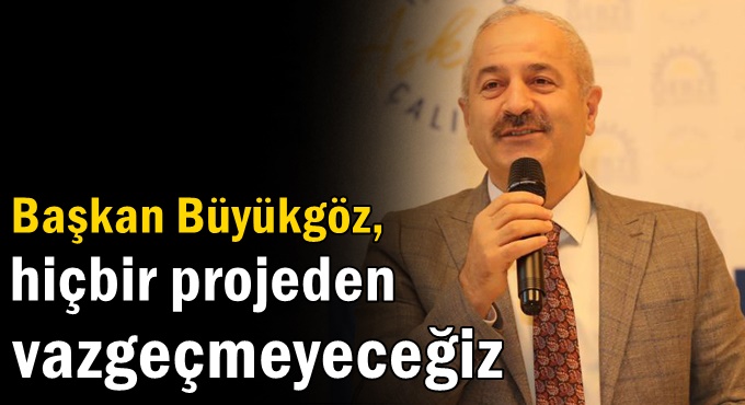 Büyükgöz: "Gebze'ye damga vuruyoruz!"