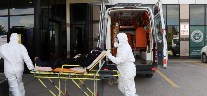 45 bin kişiye hasta nakil ambulans hizmeti