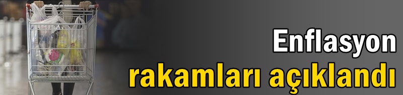 Enflasyon rakamları açıklandı