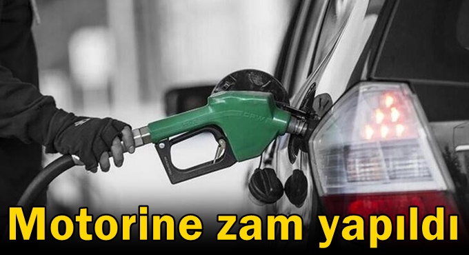 Motorine zam yapıldı