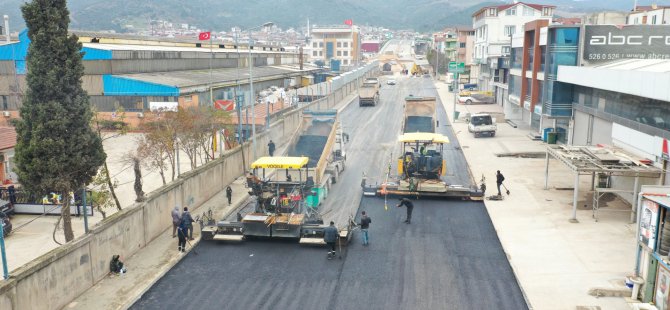 İlimtepe’ye uzanan yolda son rötuşlar yapılıyor