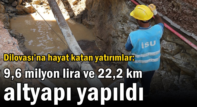 Dilovası’na hayat katan yatırımlar: 9,6 milyon lira ve 22,2 km altyapı yapıldı