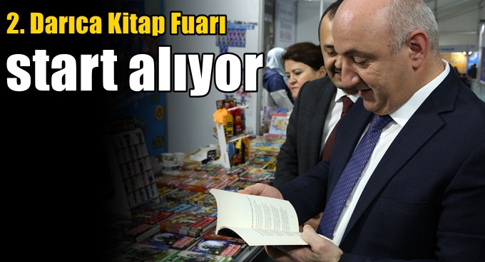 2. Darıca Kitap Fuarı start alıyor