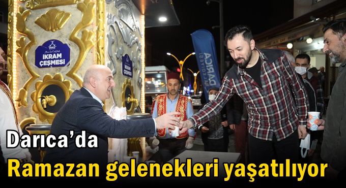 Ramazan ayı Darıca'da bir başka güzel yaşanıyor