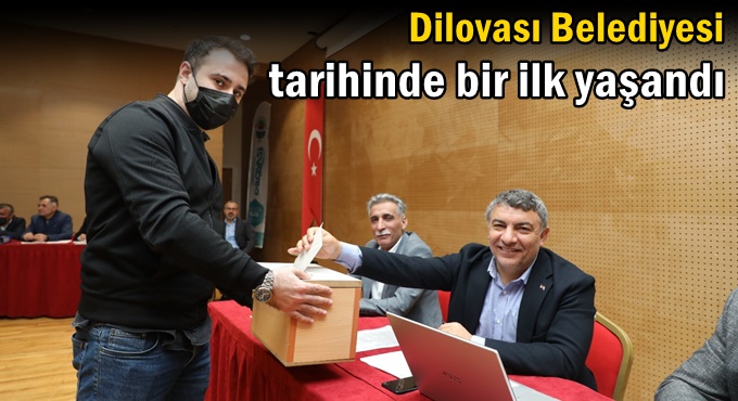 Dilovası Belediyesi tarihinde bir ilk yaşandı