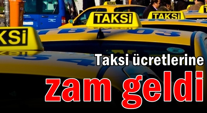 Kocaeli’de taksi ücretlerine zam geldi