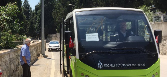 Bayramda mezarlıklara ücretsiz ulaşım