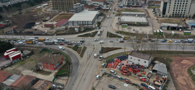 Yeşilova Köprülü Kavşağı trafik yoğunluğuna çare olacak