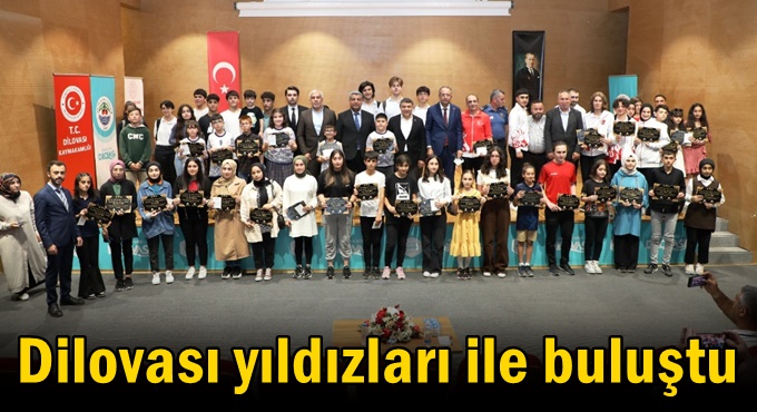 Dilovası yıldızları ile buluştu