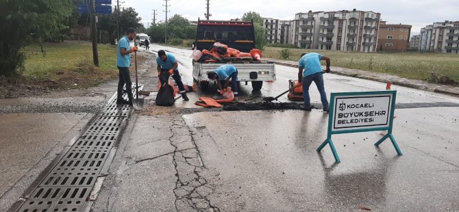 Yol Bakım Timi ulaşımda konforu arttırıyor