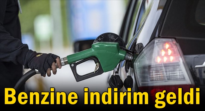 Benzine indirim geldi