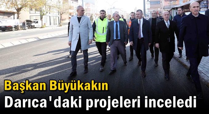 Başkan Büyükakın: Şehrimizin 350 farklı noktasında çalışıyoruz