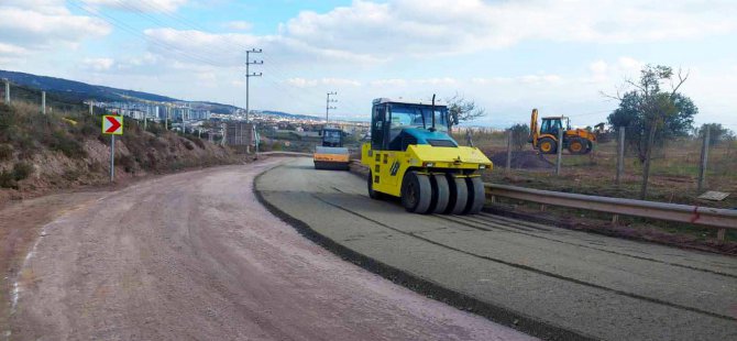 Körfez İlimtepe yolu asfaltlandı