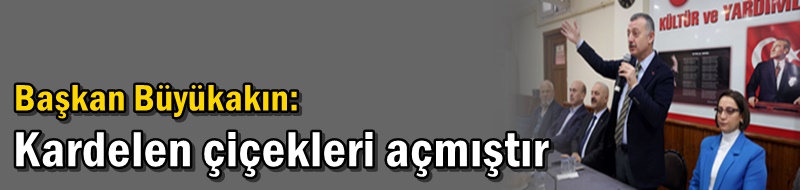 Başkan Büyükakın: Kardelen çiçekleri açmıştır