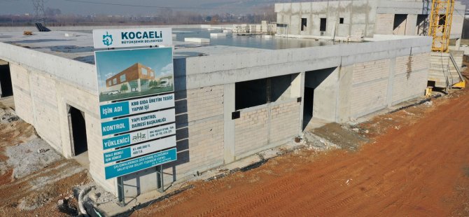 Kocaeli’nin Afet Mutfağı hızla ilerliyor