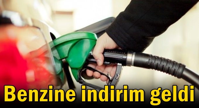 Benzine indirim geldi