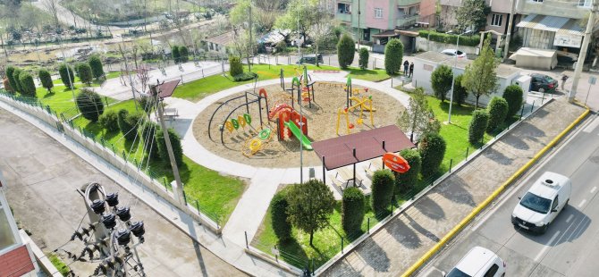 Orhan Alimoğlu Parkı yenilendi