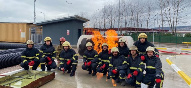 Büyükşehir İtfaiyesinden acil durum ekiplerine eğitim