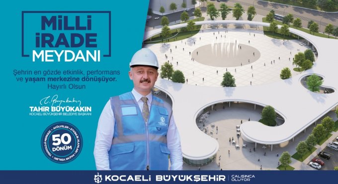 Kocaeli’nin yeni yaşam merkezi meydana çıkmaya başladı