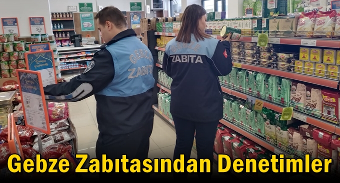 Gebze Zabıtasından Denetimler