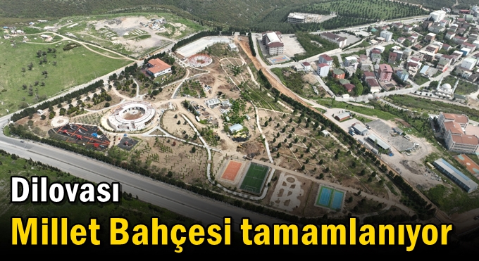 Dilovası Millet Bahçesi tamamlanıyor