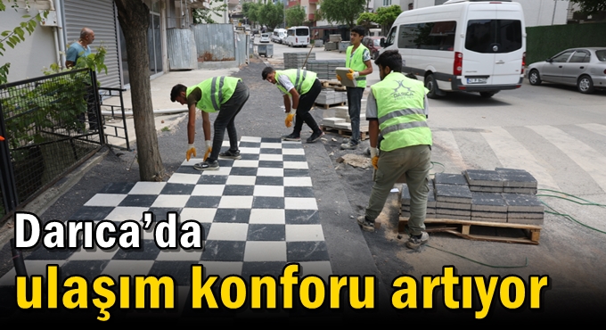 Darıca’da ulaşım konforu artıyor