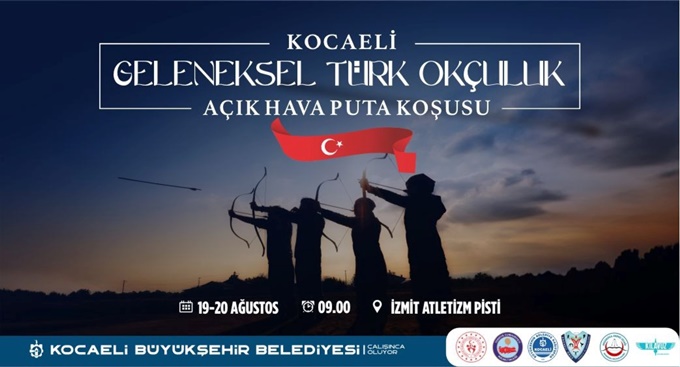 Kocaeli Geleneksel Türk Okçuluğu Açık Hava Puta Koşusu başlıyor