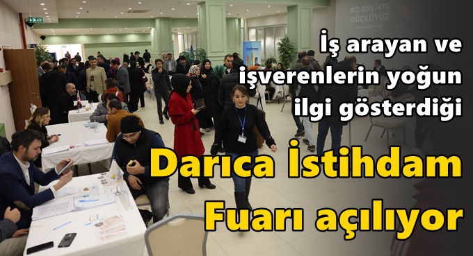 Darıca’da 2. İstihdam Fuarı düzenleniyor