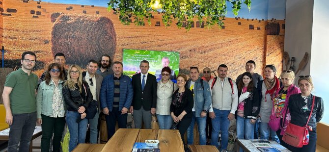 Romanya heyeti, Büyükşehir’in tarım projelerine hayran kaldı