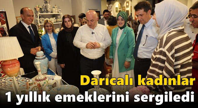 DARICA BELEDİYESİ KİGEM YILSONU SERGİSİ BÜYÜK BEĞENİ TOPLADI