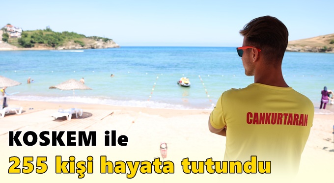 KOSKEM ile 255 kişi hayata tutundu