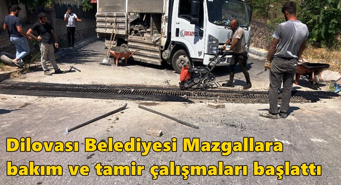 Dilovası Belediyesi Mazgallara Bakım ve Tamir Çalışmaları Başlattı