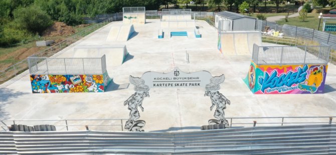 Büyükşehir’den Kartepe’ye skate park