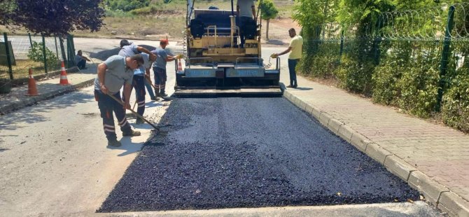 İlimtepe Mahallesi’nde asfalt çalışması